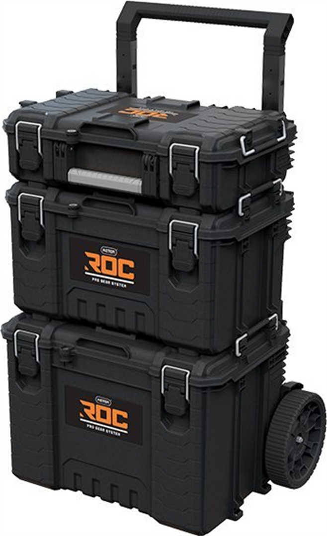 Zestaw 3 skrzynek Keter ROC PRO GEAR 2.0 17212618